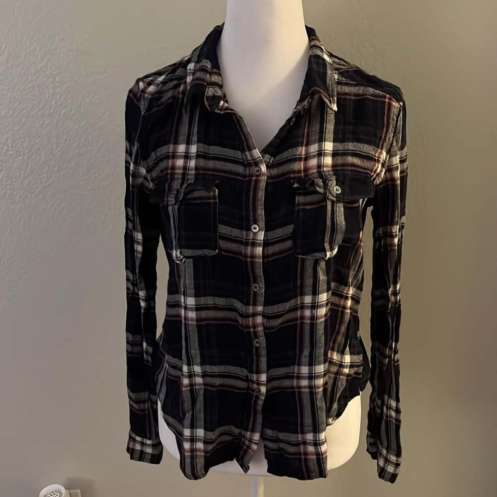 Paige flannel size medium